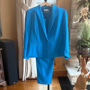 Kasper Bright Blue Women’s Suit